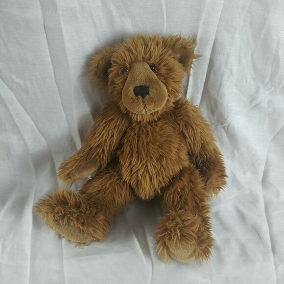 Sugarloaf Shaggy Brown Bear - Sitting - 19" - Picture 1 of 6